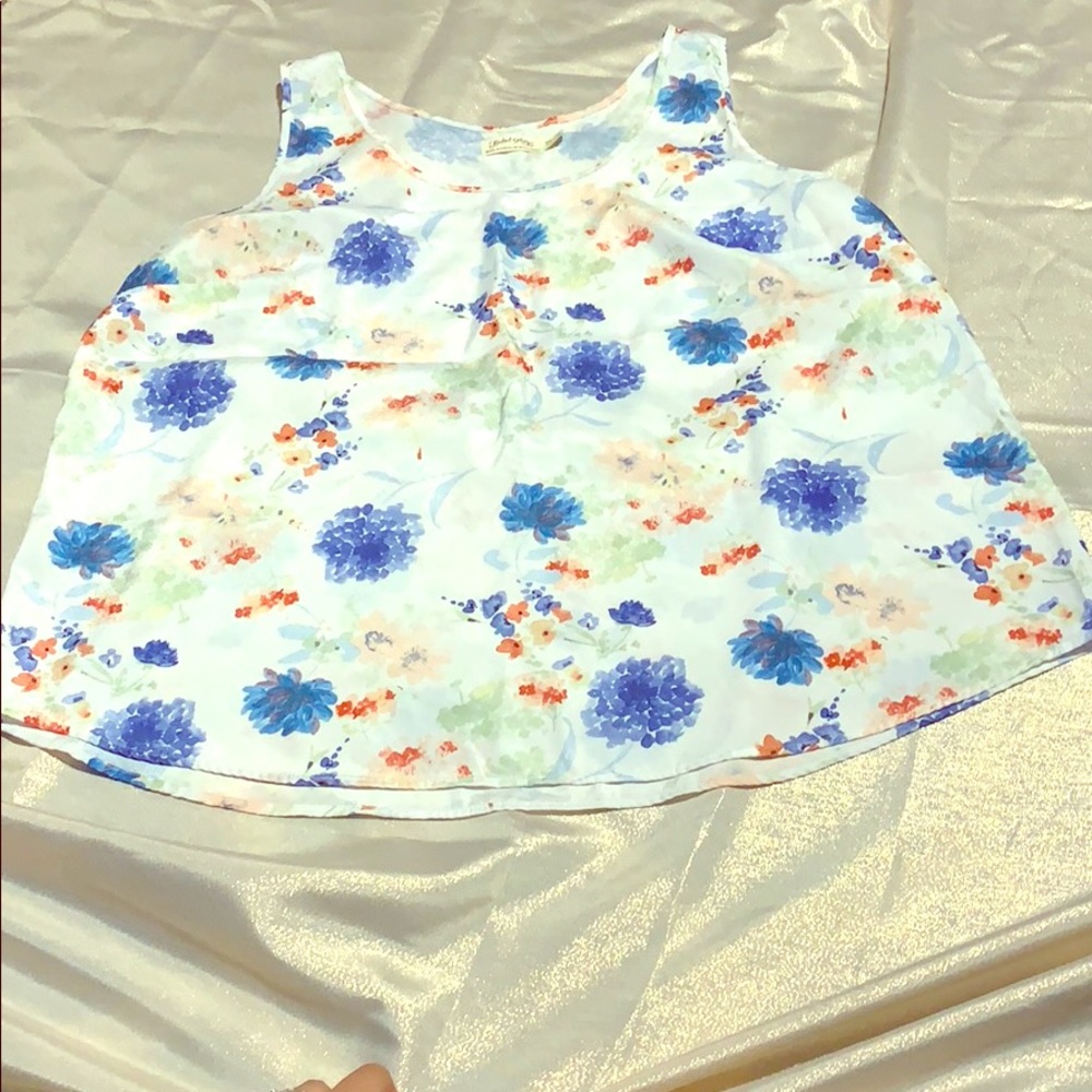 Scoop neck dress tank
